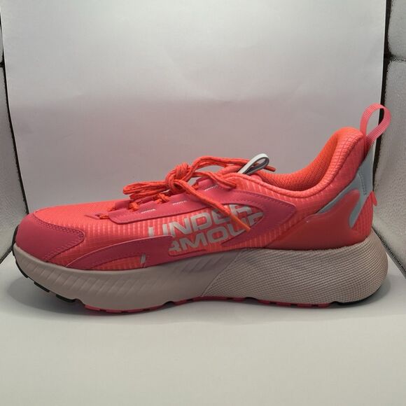Under Armour HOVR Mega 2 MVMNT Mens 12 Pink Shock Running Sneakers 3026629-603 main image 14